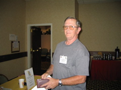 Ed Mentz @ Registration